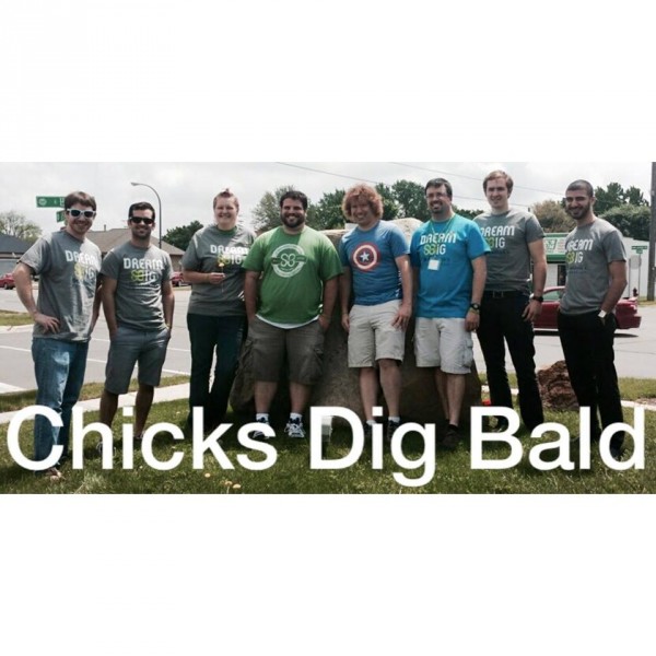 ChicksDigBald Team Logo