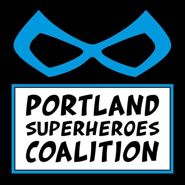 The Portland Superheroes Coalition Team Logo