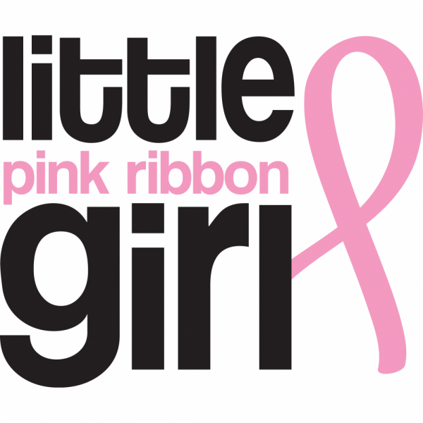 Little Pink Ribbon Girl Team Logo