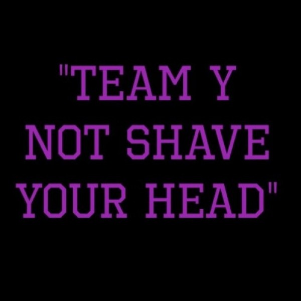 Team Y Not Shave Your Head Team Logo