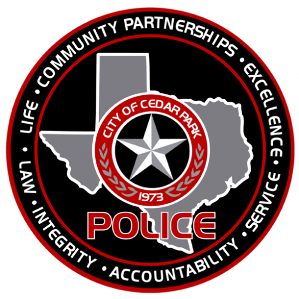 Cedar Park Police Department Team Logo