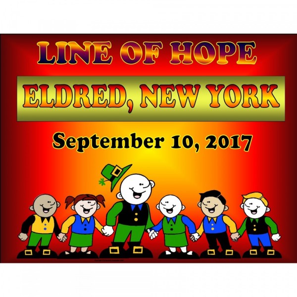 Line of Hope Eldred, NY 2017 Team Logo