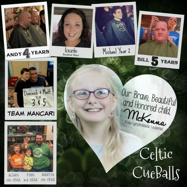 The Celtic CueBalls Team Logo