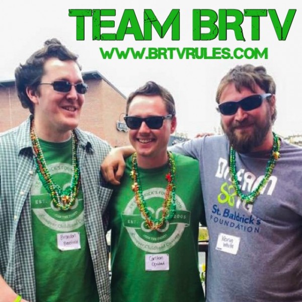 BRTV: Ten Years Bald Team Logo