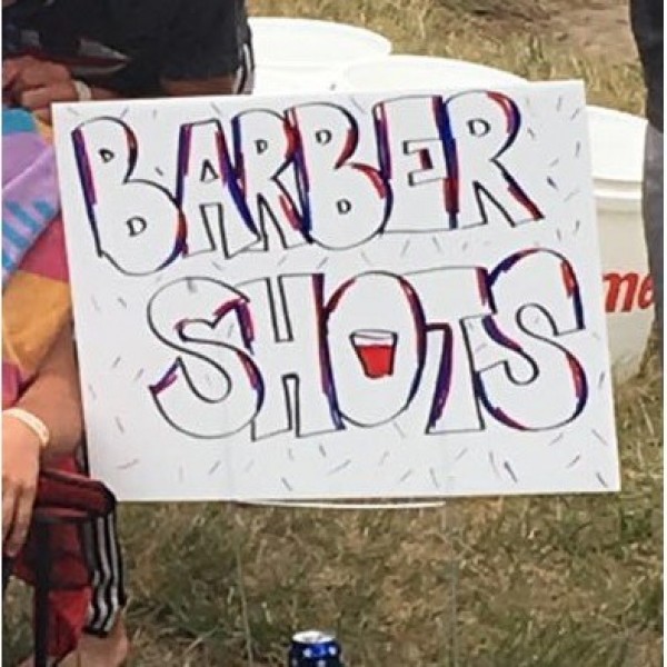 Barber Shots  Team Logo
