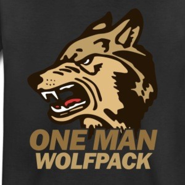 One Man Wolfpack Team Logo