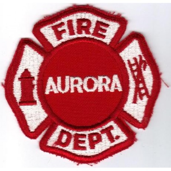 Aurora Firefighters Team Logo