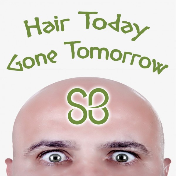 Hair Today, Gone Tomorrow Team Logo