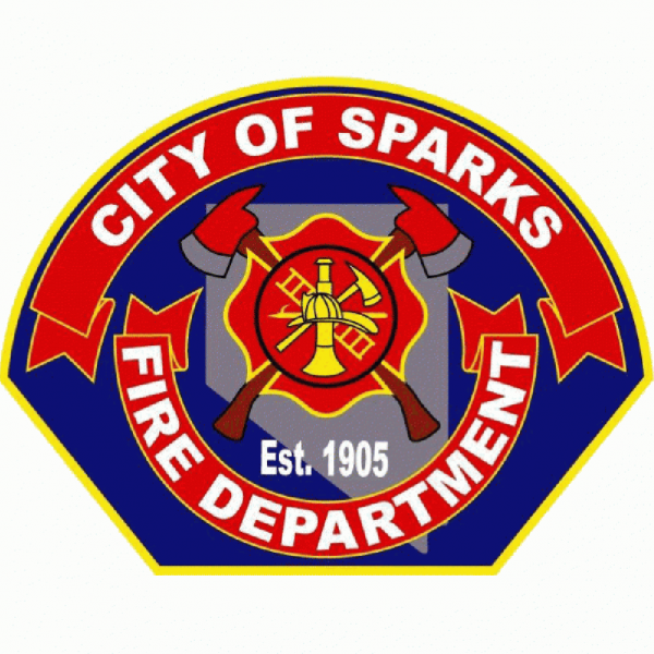 Sparks Firefighters Team Logo
