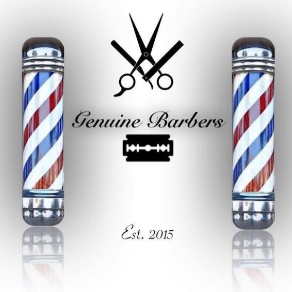 Genuine Barbers Team Logo