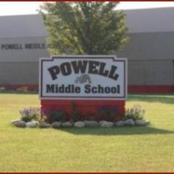 Powell Middle School Team Logo