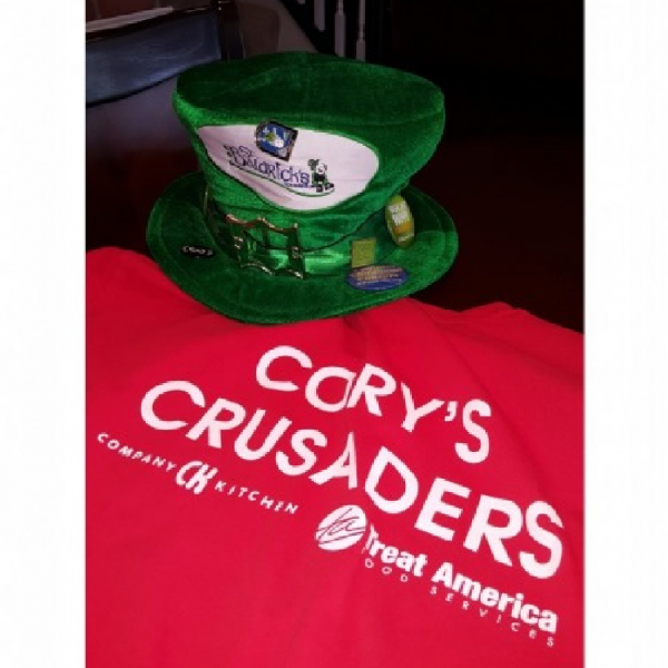 Cory's Crusaders Team Logo