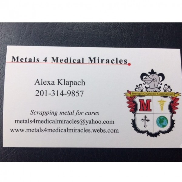 Metals 4 Medical Miracles, Inc. Team Logo