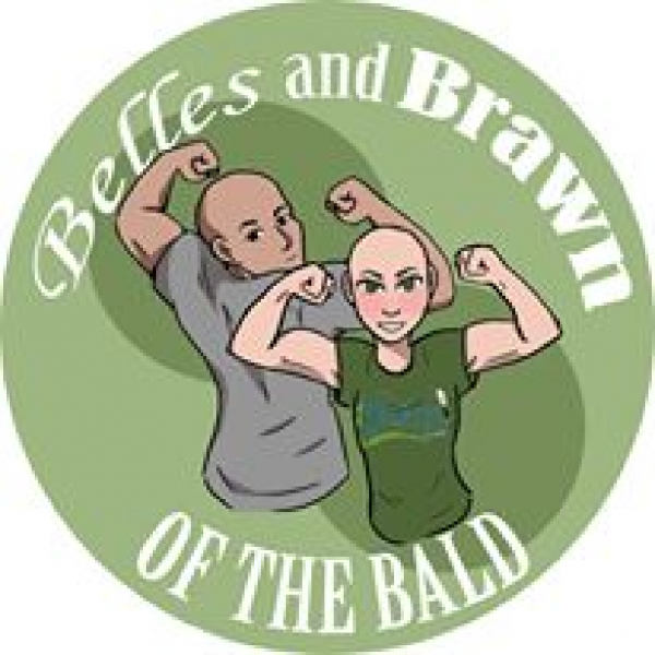 Belles and Brawn of the Bald Team Logo