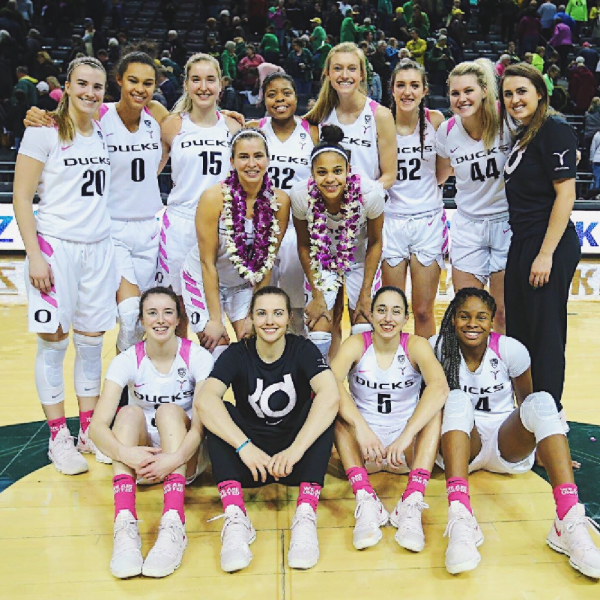 Oregon Women's Basketball Team Logo