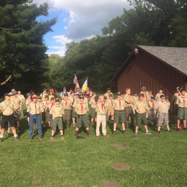 Boy Scout Troop 13 Team Logo