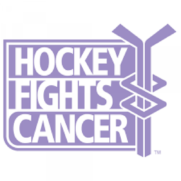 Hockey Fights Cancer Team Logo