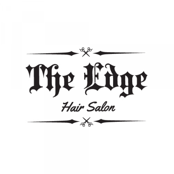 The Edge Hair Salon Team Logo