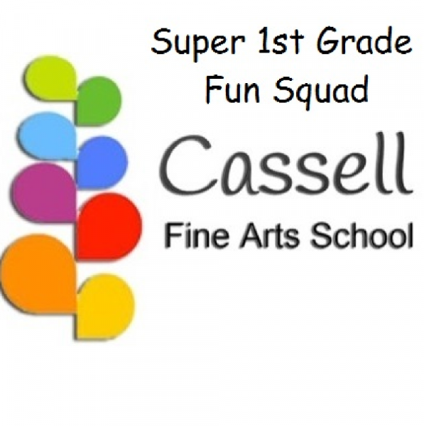 Super 1st Grade Fun Squad Team Logo