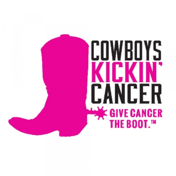 Cowboys Kickin Cancer Team Logo