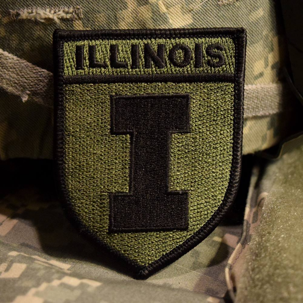 Fighting Illini Army ROTC Team Logo