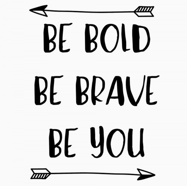 Be Brave, Be Bald Team Logo