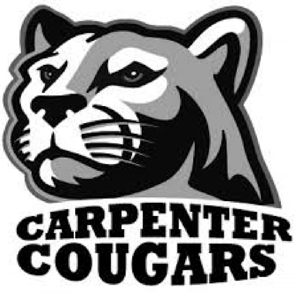 Carpenter Cougars Care 19! Team Logo
