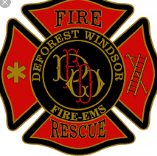 DeForest Fire and EMS Team Logo