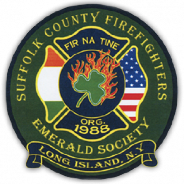 Suffolk County Fire Fighters Emerald Society Team Logo