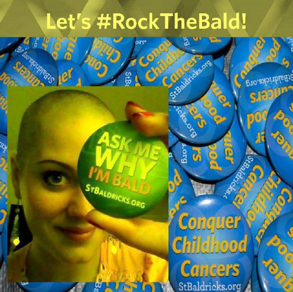 Rocking Bald For The Cause Team Logo