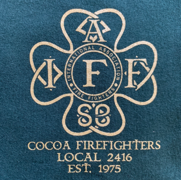 Cocoa Fire Rescue Local 2416 Team Logo
