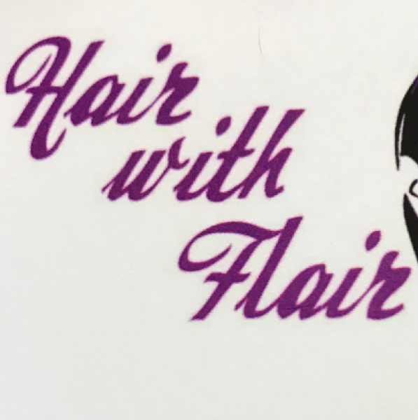 Hair with flair Team Logo