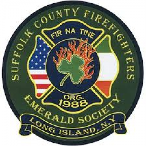 Suffolk County Firefighters Emerald Society Team Logo