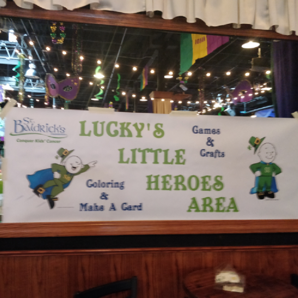 Lucky's Little Heroes Area Team Logo