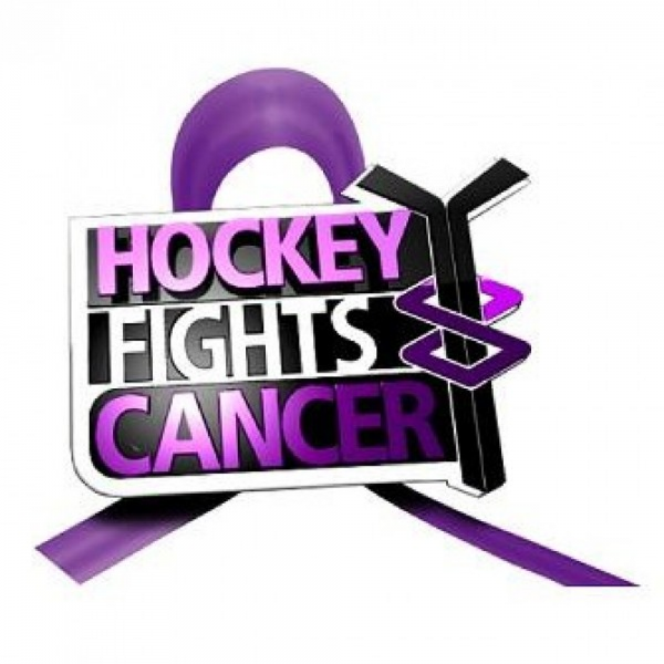 Hockey Fights Cancer Team Logo