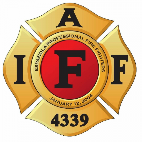 Espanola Firefighters Team Logo