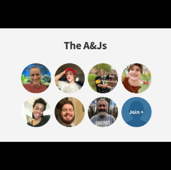 The A&Js Team Logo