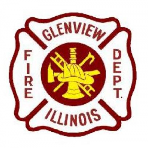 Glenview Firefighters Team Logo