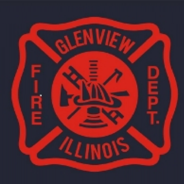Glenview Firefighters Team Logo