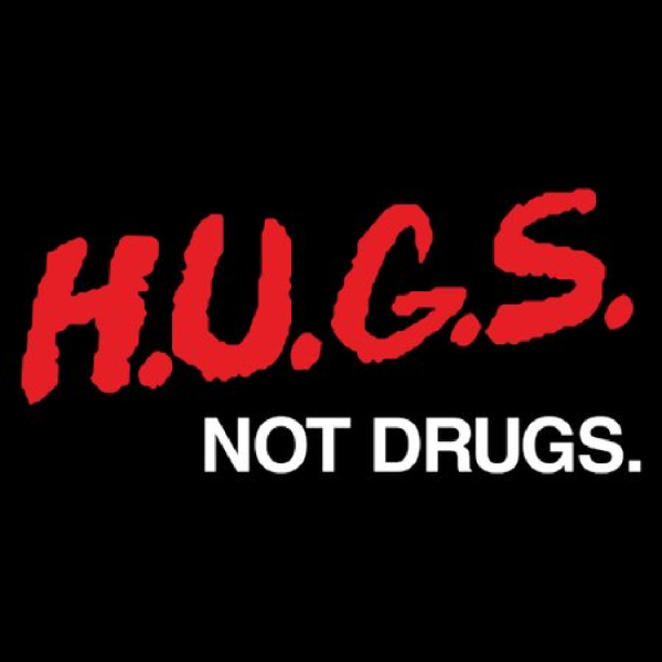 Hugs Not Drugs Team Logo