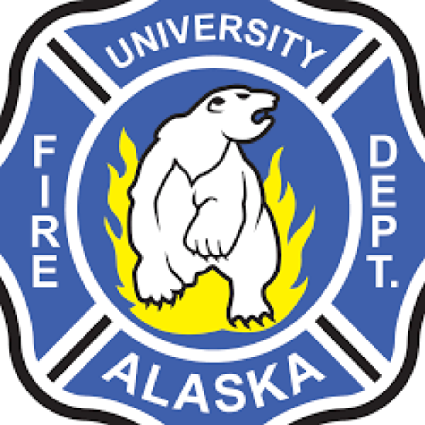 University Fire Department Team Logo