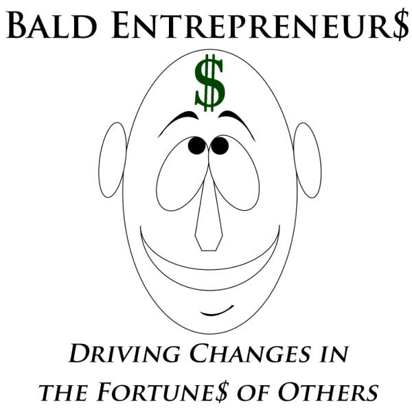 Bald Entrepreneurs Team Logo