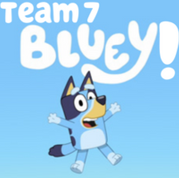 Team 7 Bluey! Team Logo