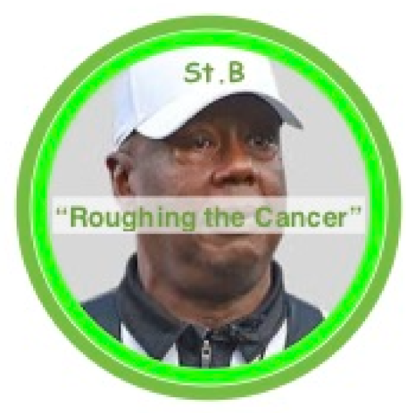 "Roughing The Cancer" Team Logo