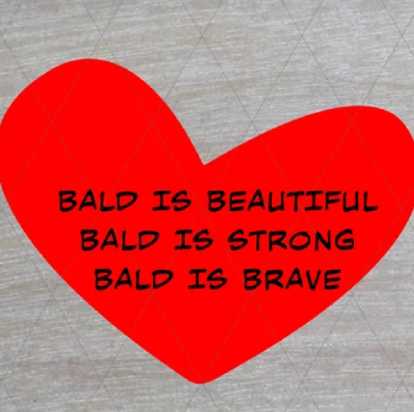 Bald Is Beautiful Team Logo