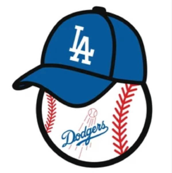 Minors Softball - Dodgers Team Logo