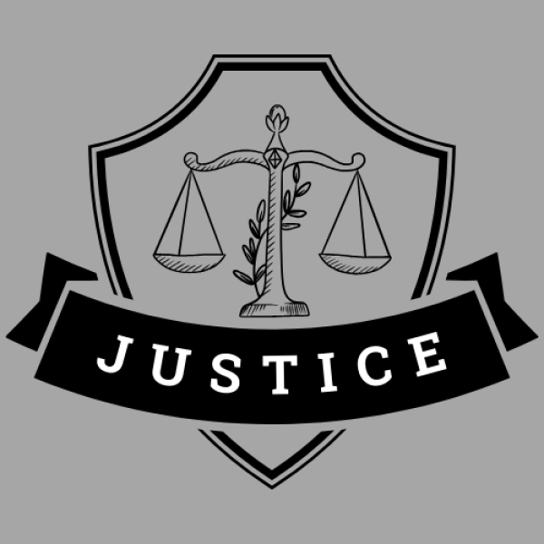Team Justice:  Colman/Ebenger/Hoover/Kilbane Team Logo