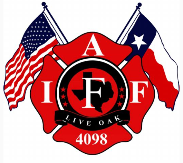 Live oak professional firefighters association Team Logo