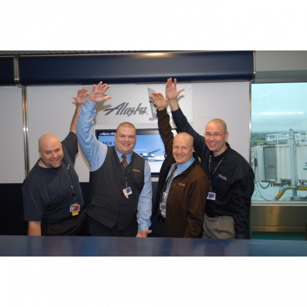 Alaska Airlines/Horizon Air Bald Eagles Team Logo