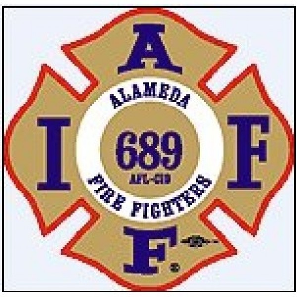 Alameda Firefighters Local 689 Team Logo